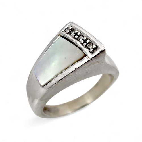 Vintage silberring mit - vintage-silberring,