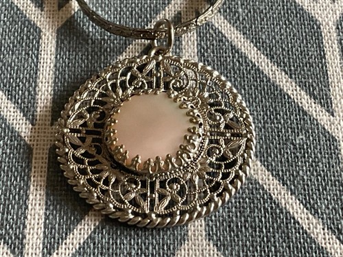 Vintage silberfarbene kette - vintage,