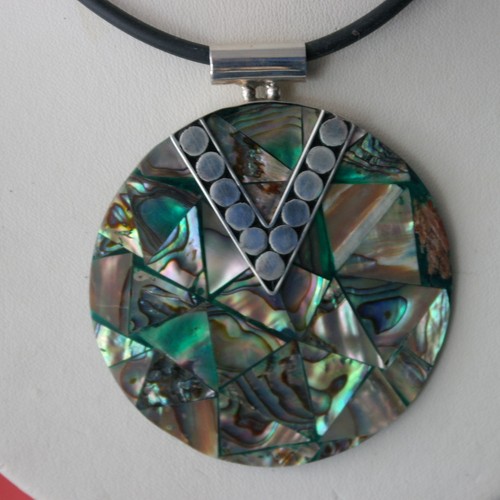 925 silber anhänger mit - silber,