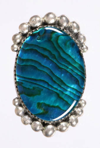 Navajo silber abalone - &,