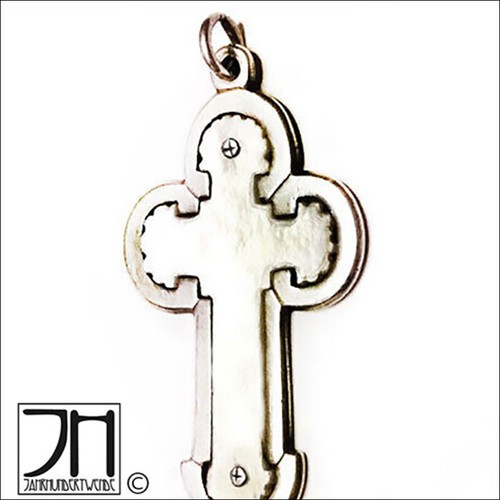 Alter silber kreuz anhänger - alter,