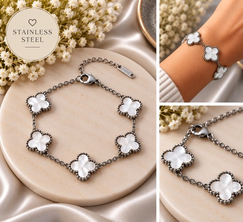 Armband kleeblatt damen - armband,