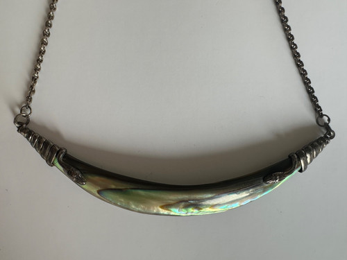 Vintage silber kette - kette, 925