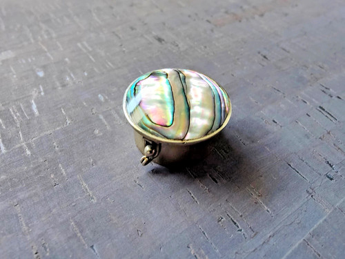 Vintage pillendose perlmutt - vintage,