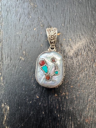 Sterling silber perlmutt - sterling,