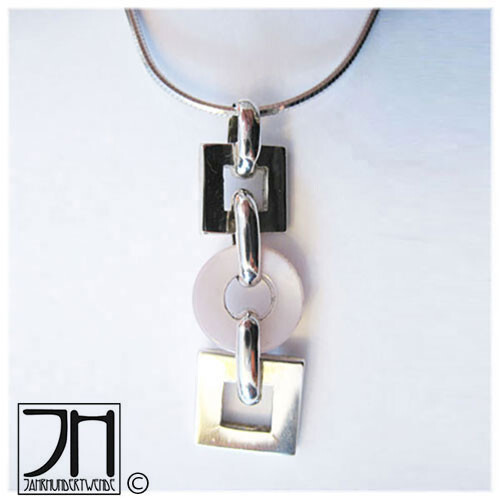 Silber anhänger art deco - art,