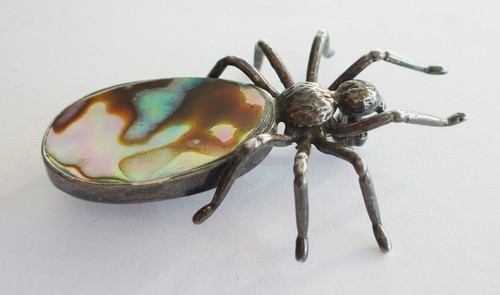 Ausgefallene brosche spinne - brosche,