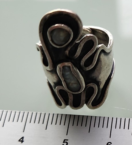 Vintage 875 silber ring - silber,