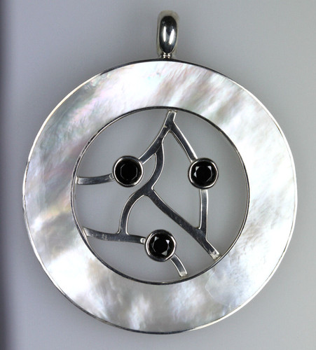 925 sterling silber anhänger - silber,