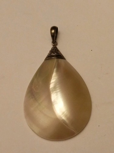 Großer perlmutt anhänger - 65,