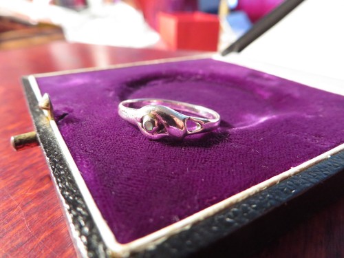 Schöner 925 silber - ring, klein