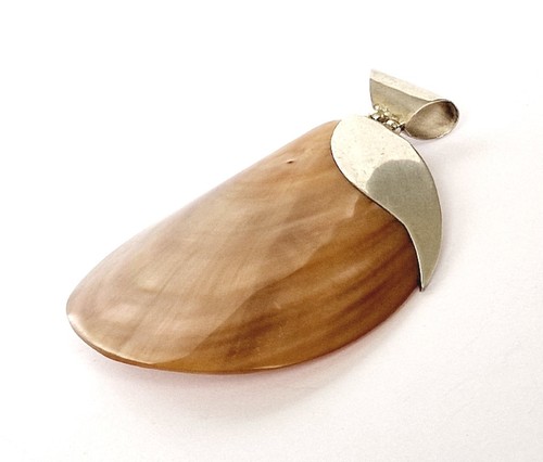 Anhänger perlmutt 925er - anhänger,